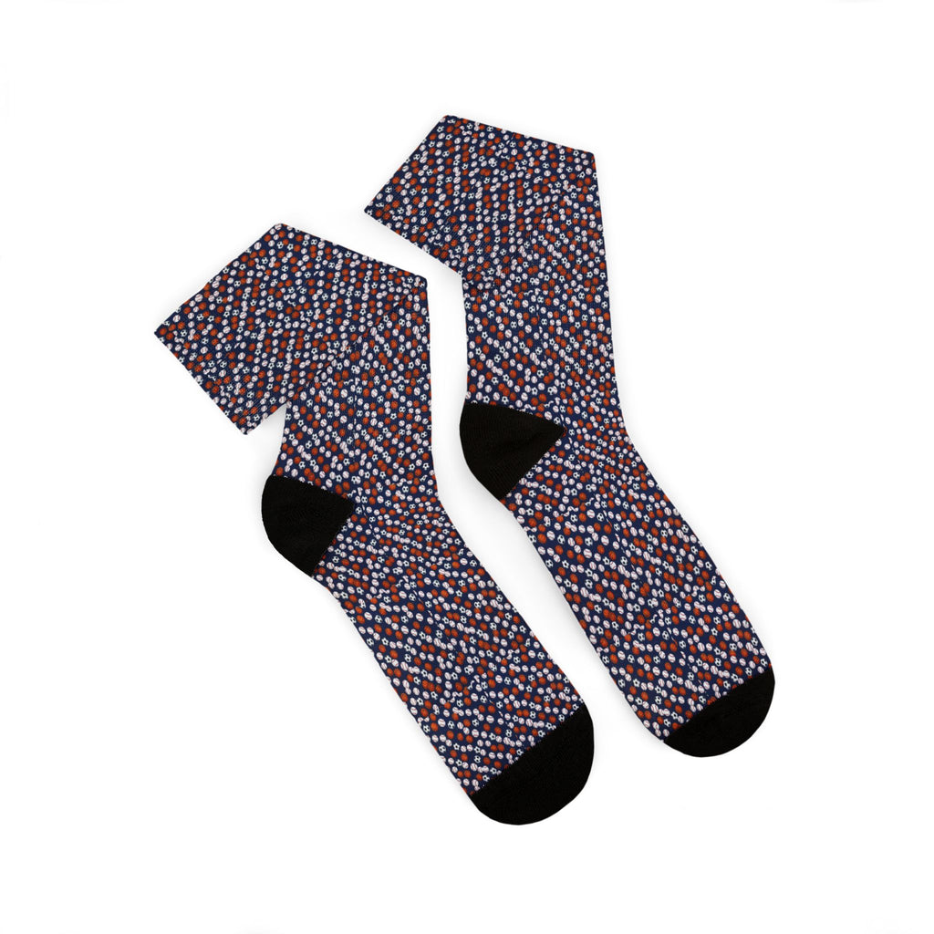 Sports Ball Crew Socks