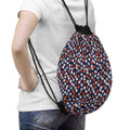 Sports Ball Print Drawstring Bag