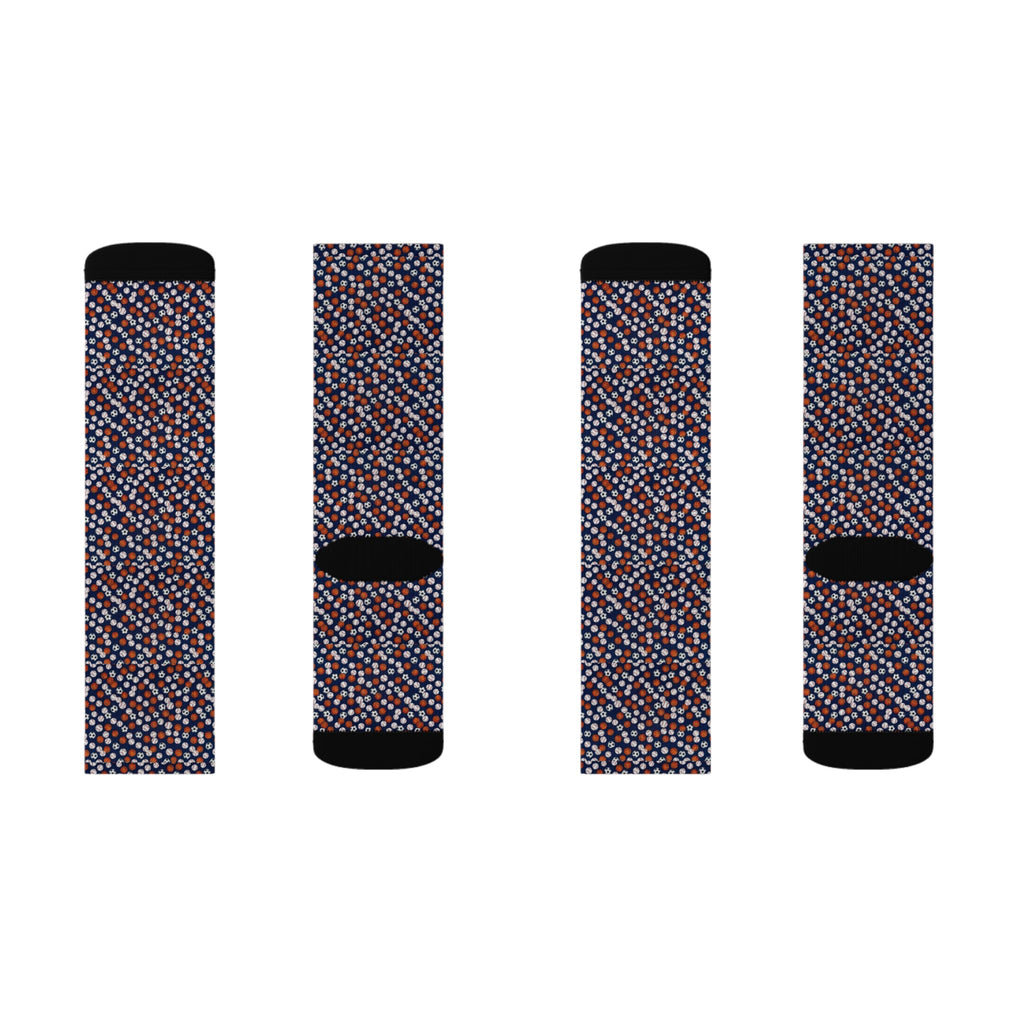 Sports Ball Crew Socks
