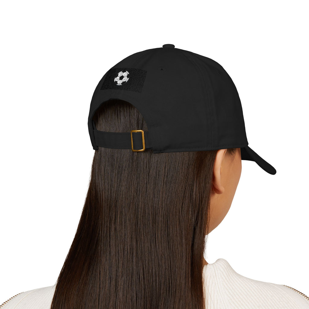 Soccer Mom Embroidered Baseball Cap — Organic Cotton, Mom Gift