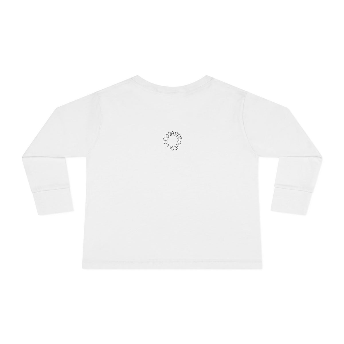 Merry Christmas Toddler Long Sleeve Tee with Christmas Tree