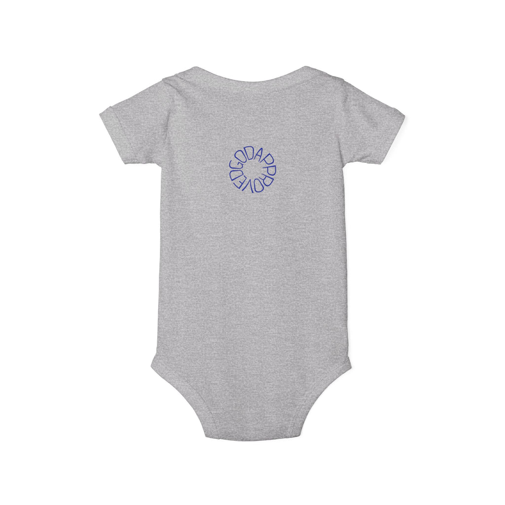Happy Soccer Ball Baby Onesie — Cute Infant Soccer One-Piece