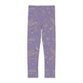 Magical Pegasus Kids Leggings — Purple Celestial Unicorn Print
