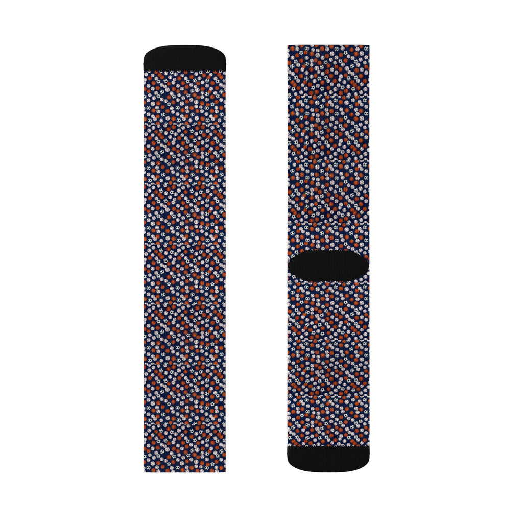Sports Ball Crew Socks