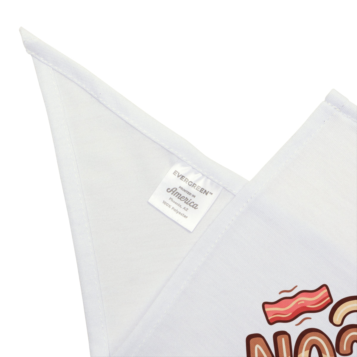 Pet Bandana — "Will Work for Bacon" Funny Dog Bandana, Cute Pet Accessory for Treat-Loving Pups