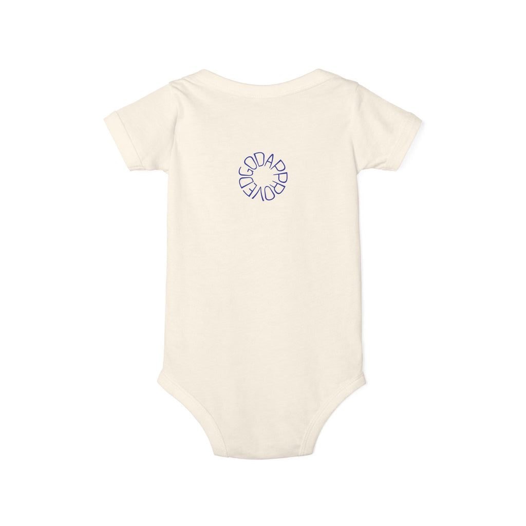 Happy Soccer Ball Baby Onesie — Cute Infant Soccer One-Piece