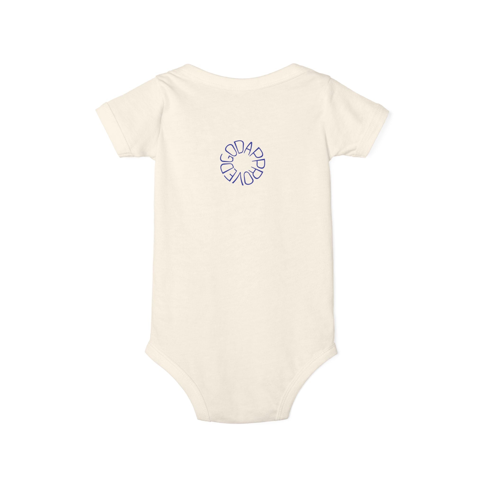 Happy Soccer Ball Baby Onesie — Cute Infant Soccer One-Piece