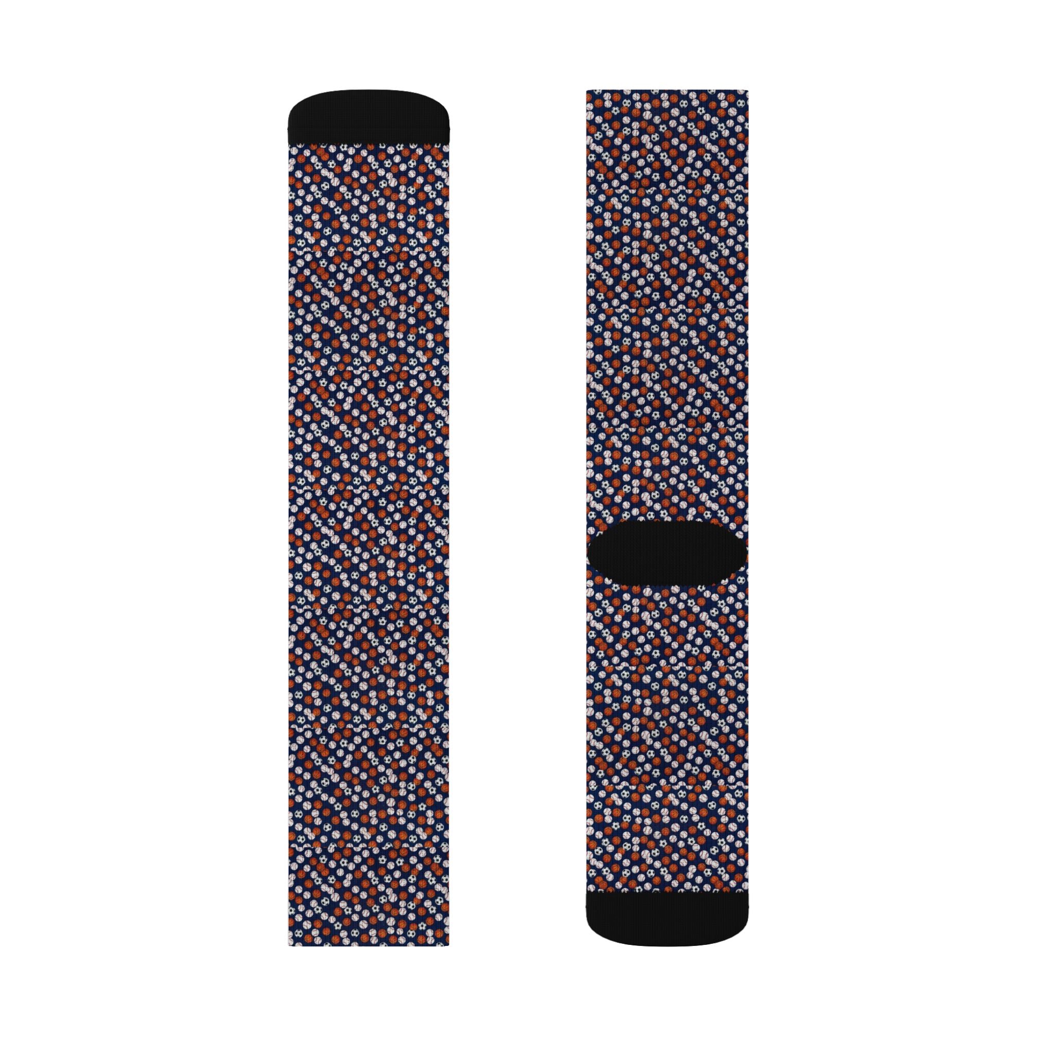 Sports Ball Crew Socks