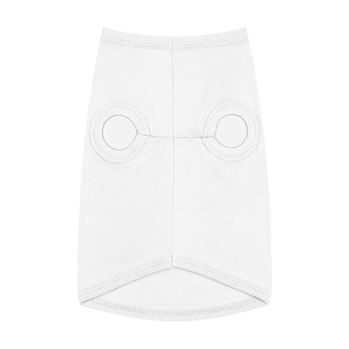 Paw Print & Bone Pattern Pet Tank Top — Cute Dog Shirt