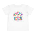 Toddler Birthday Tee - "They Say It's My Birthday" Colorful Cake & Balloons