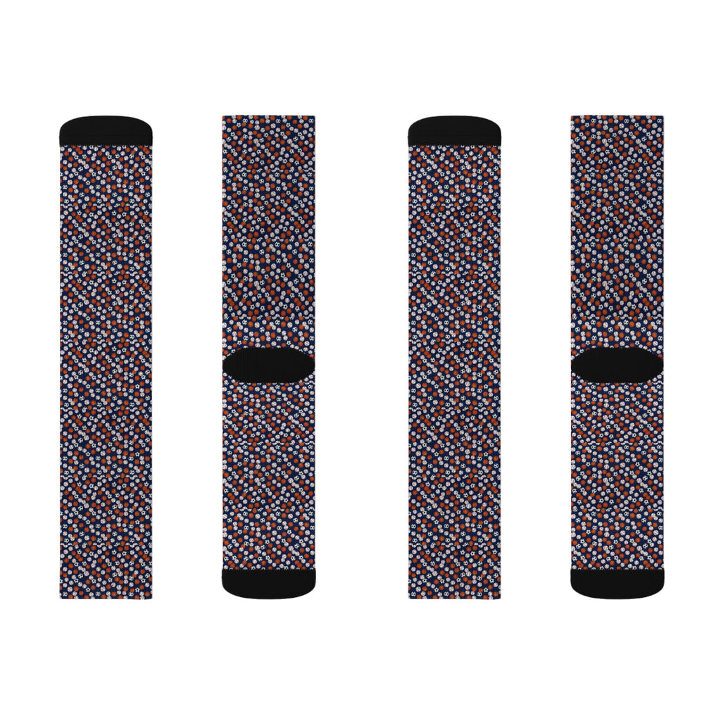 Sports Ball Crew Socks