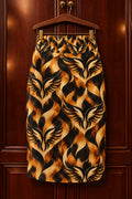 Flame Wing Pencil Skirt