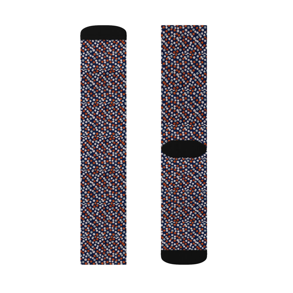 Sports Ball Crew Socks