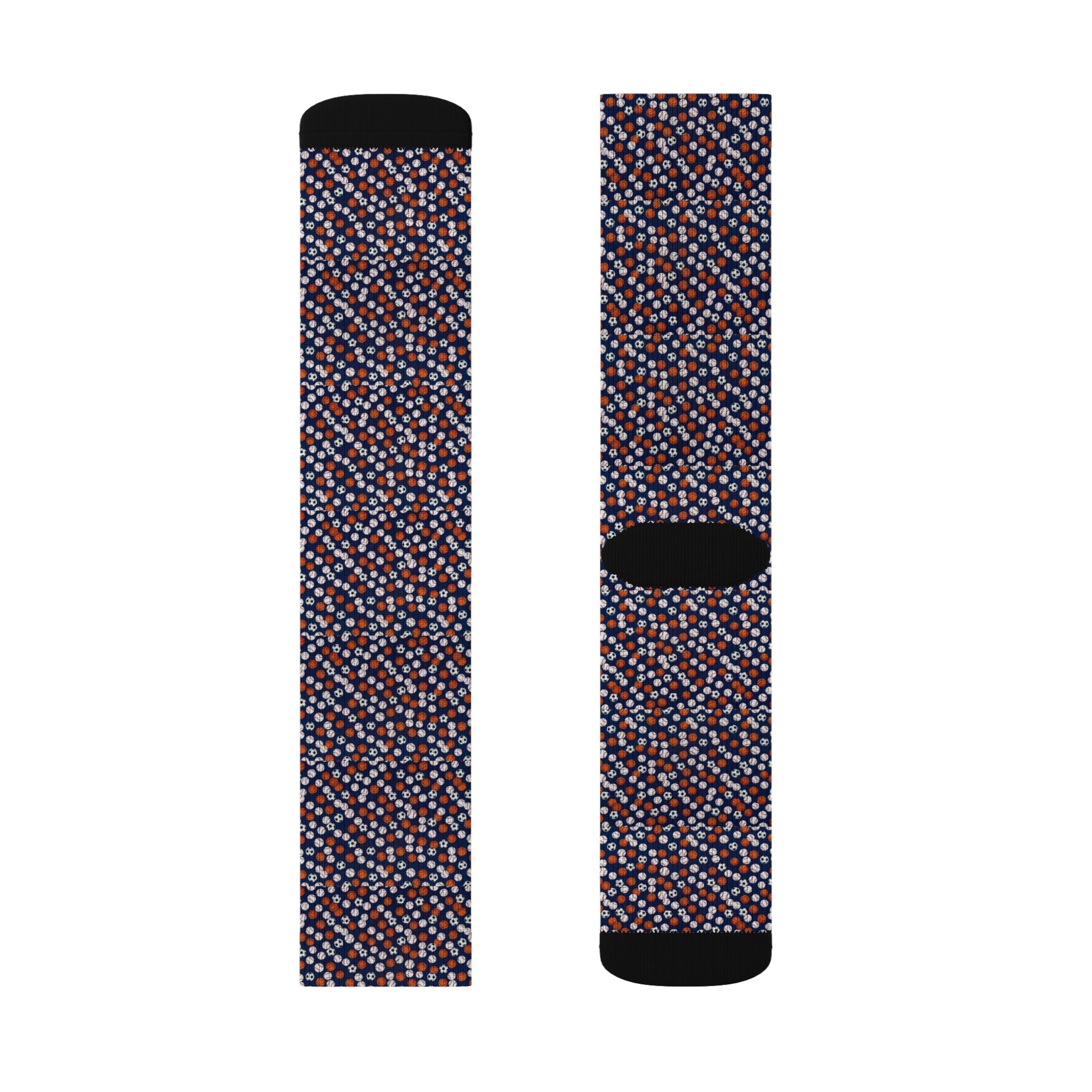 Sports Ball Crew Socks