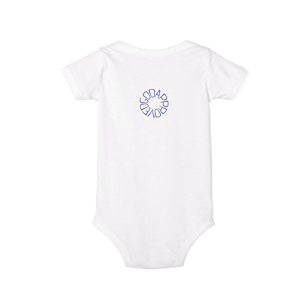 Happy Soccer Ball Baby Onesie — Cute Infant Soccer One-Piece