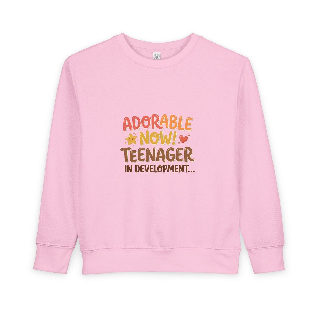 Adorable Now, Teenager in Development Toddler Sweatshirt