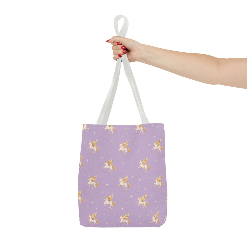 Lavender Unicorn Tote Bag