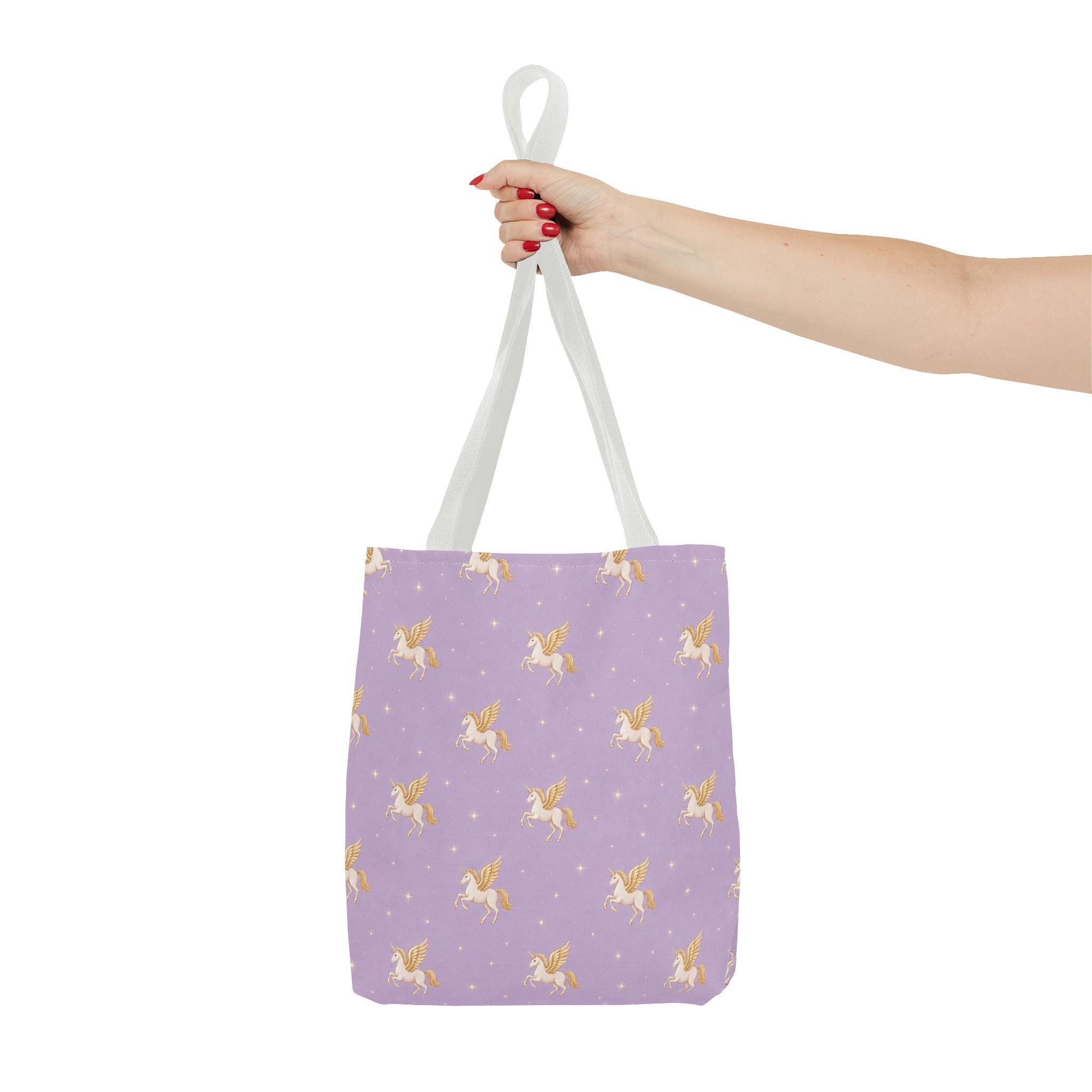 Lavender Unicorn Tote Bag