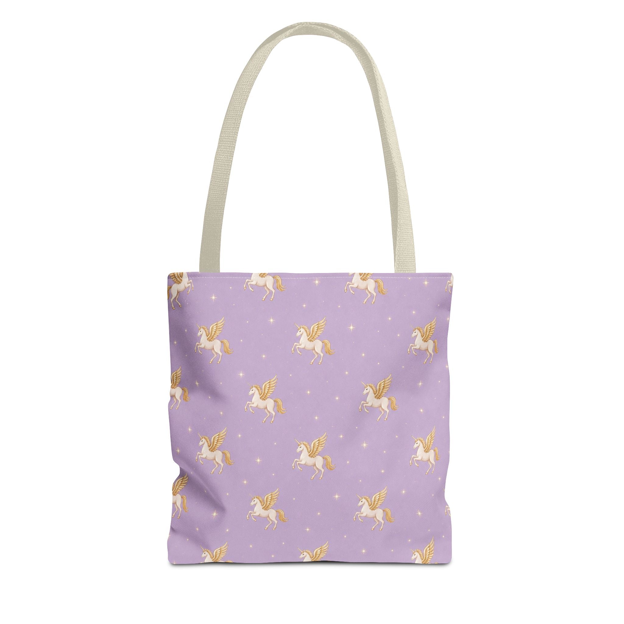 Lavender Unicorn Tote Bag