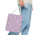 Lavender Unicorn Tote Bag