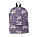 Pegasus Pattern Backpack – Purple Magical School Bag