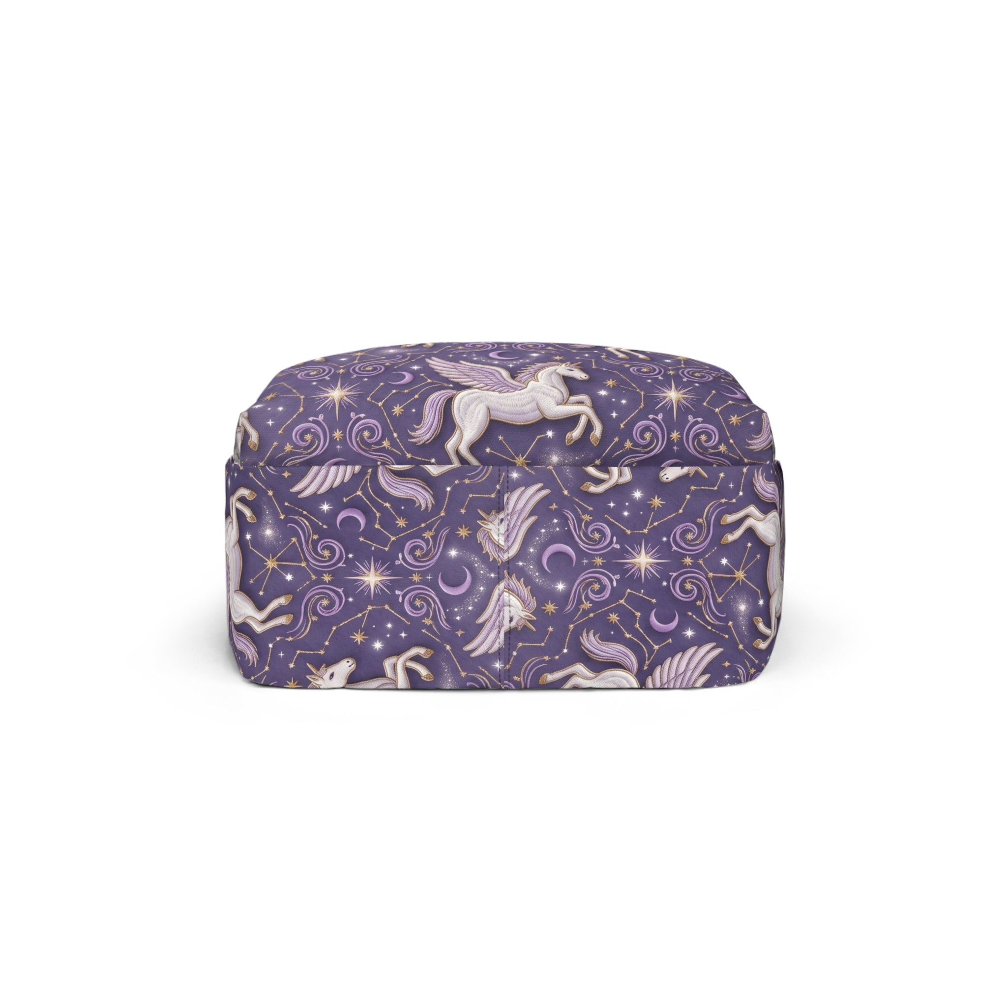 Pegasus Pattern Backpack – Purple Magical School Bag