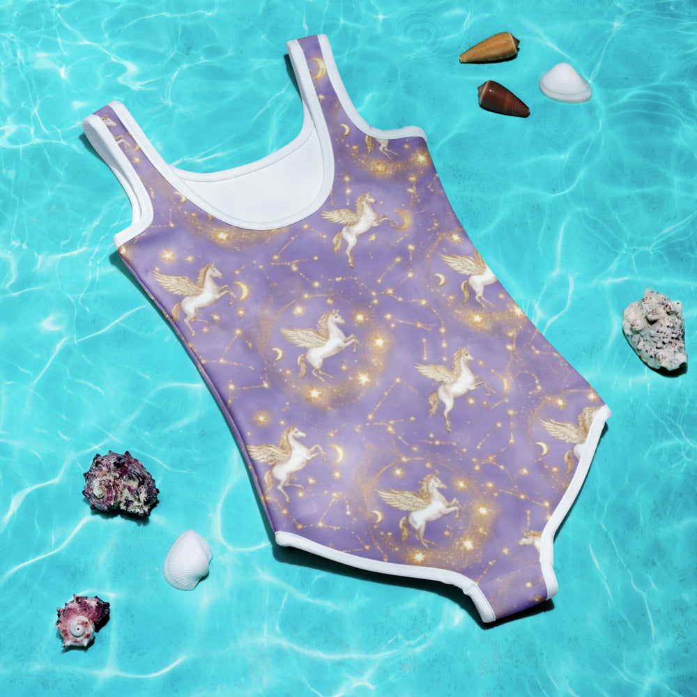 The Celestial Sea-Pony Kids Swimsuit