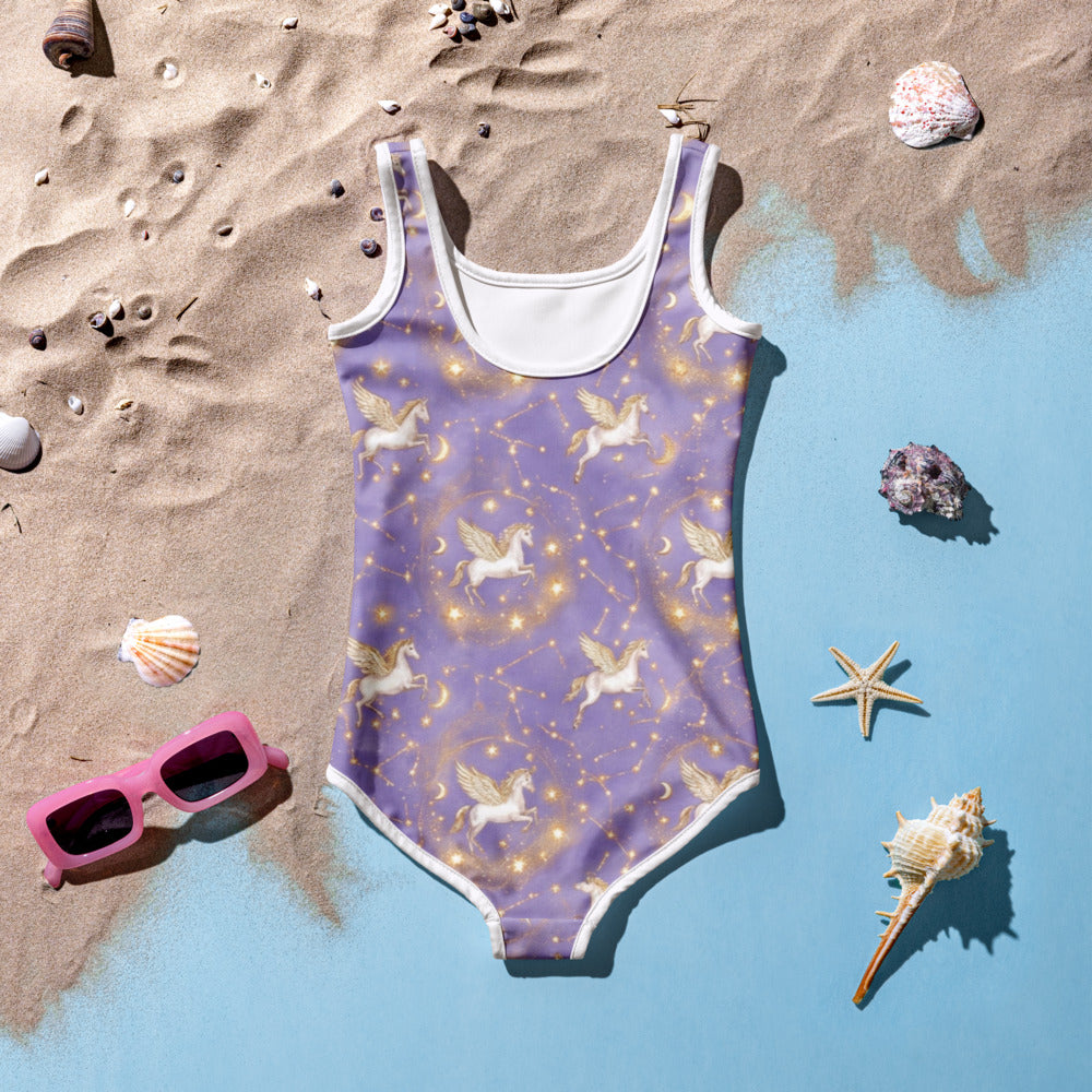 The Celestial Sea-Pony Kids Swimsuit