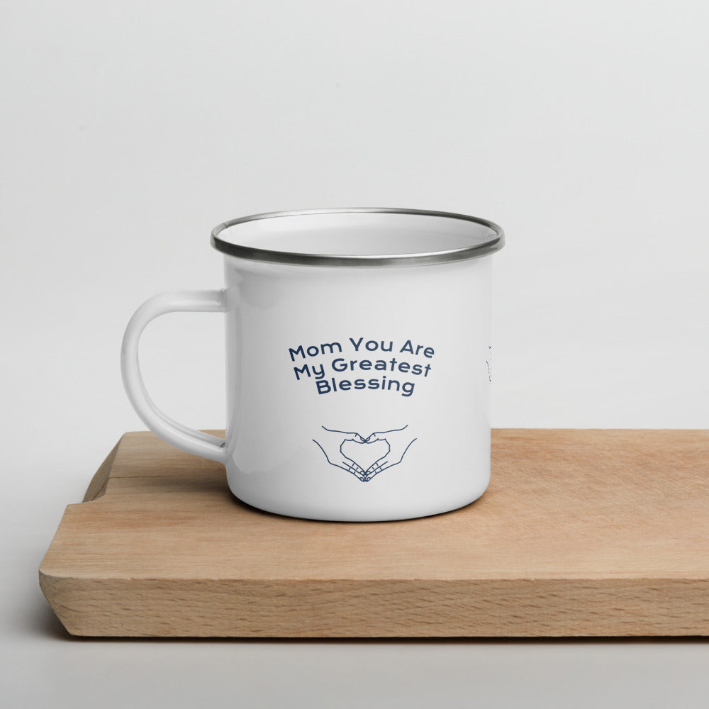 Mom's Enamel Mug