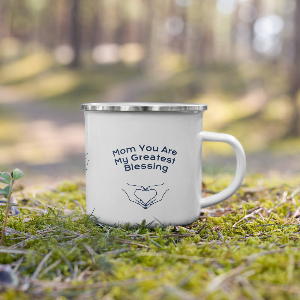 Mom's Enamel Mug