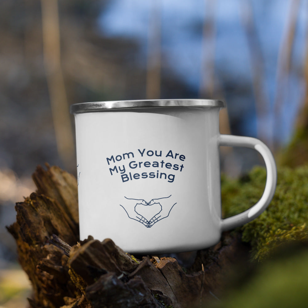 Mom's Enamel Mug