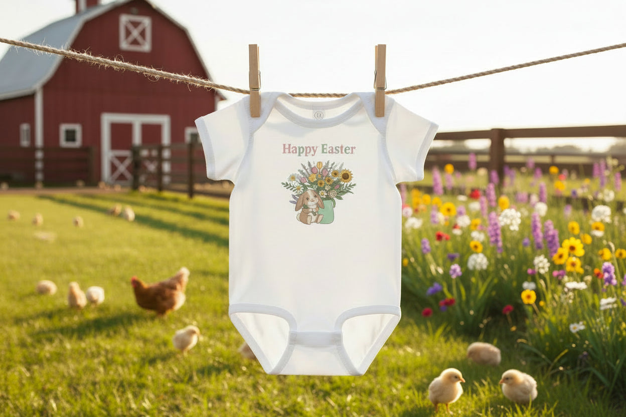 Floppy Lop Easter Bunny Onesie