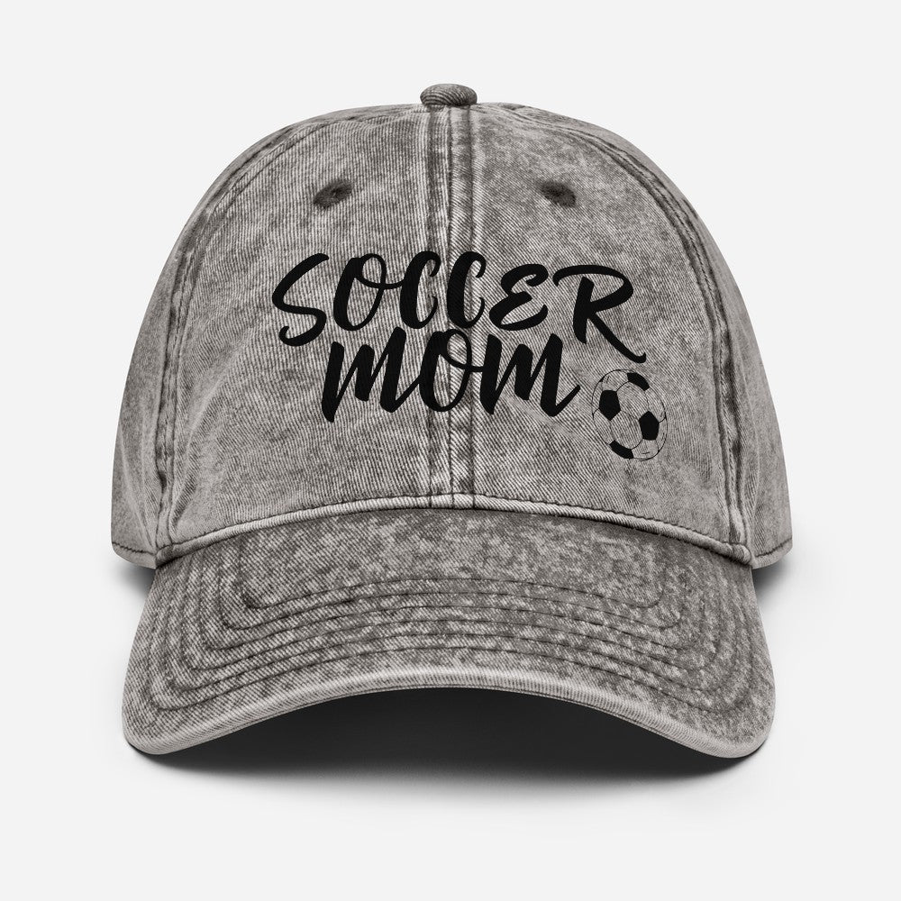 Vintage Cotton Twill Soccer Mom Cap